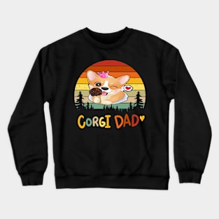 Corgi Dad  (49) Crewneck Sweatshirt